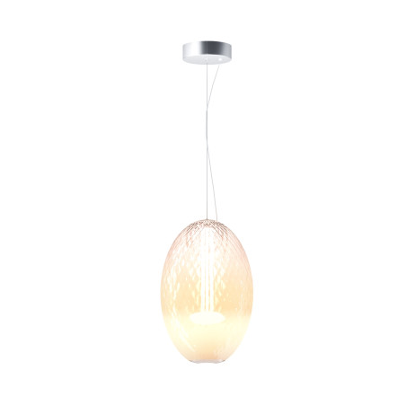 Lampa wisząca szklana chromowana MOD397PL-L19CH2.7K z serii Bruma - Lampy Maytoni