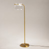 Lampa podłogowa szklana mosiężna MOD170FL-L8BS3K z serii Cabaret - Lampy Maytoni