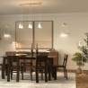 Lampa podłogowa szklana mosiężna MOD170FL-L8BS3K z serii Cabaret - Lampy Maytoni