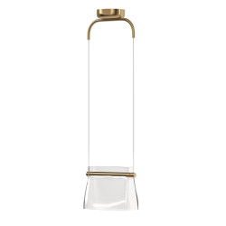 Lampa wisząca szklana mosiężna MOD170PL-L8BS3K z serii Cabaret - Lampy Maytoni