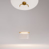 Lampa wisząca szklana mosiężna MOD170PL-L8BS3K z serii Cabaret - Lampy Maytoni