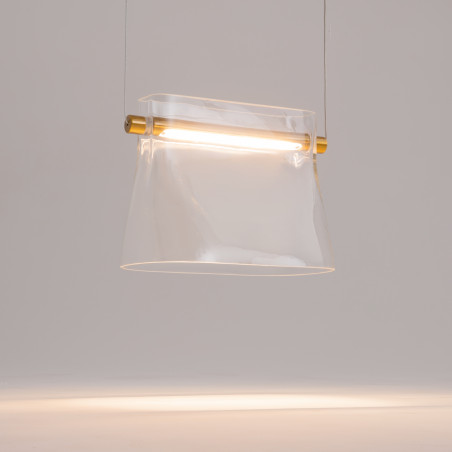 Lampa wisząca szklana mosiężna MOD170PL-L8BS3K z serii Cabaret - Lampy Maytoni