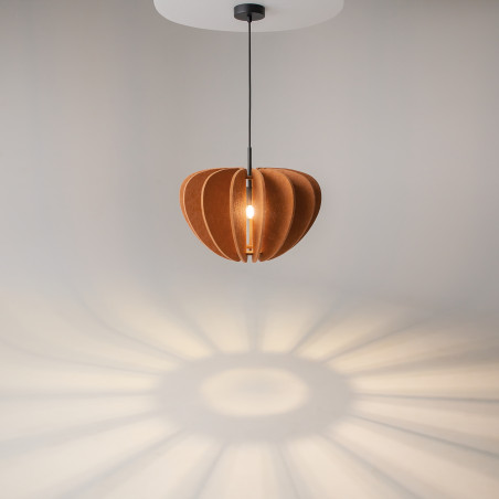 Lampa wisząca filcowa czarna MOD398PL-01BR z serii Cambio - Lampy Maytoni