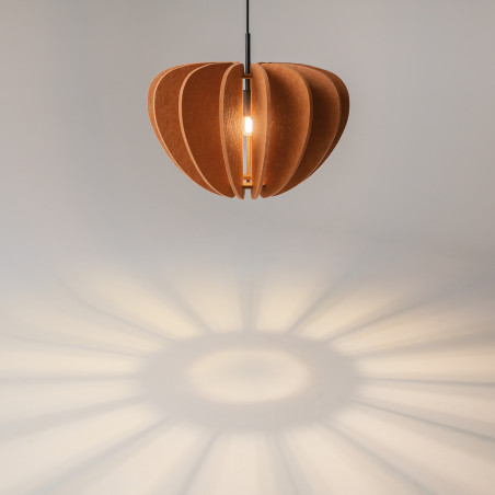Lampa wisząca filcowa czarna MOD398PL-01BR z serii Cambio - Lampy Maytoni