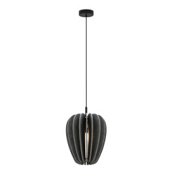 Lampa wisząca filcowa czarna MOD398PL-01GR z serii Cambio - Lampy Maytoni