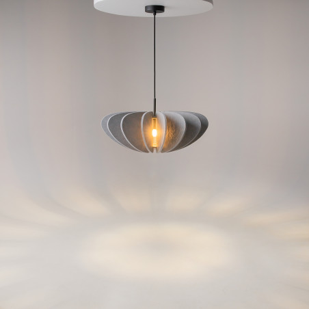 Lampa wisząca filcowa czarna MOD398PL-01GR1 z serii Cambio - Lampy Maytoni