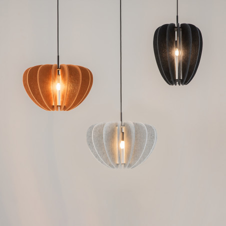 Lampa wisząca filcowa czarna MOD398PL-01S z serii Cambio - Lampy Maytoni