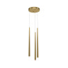 Lampa wisząca aluminiowa mosiężna MOD132PL-L18BSK z serii Cascade - Lampy Maytoni