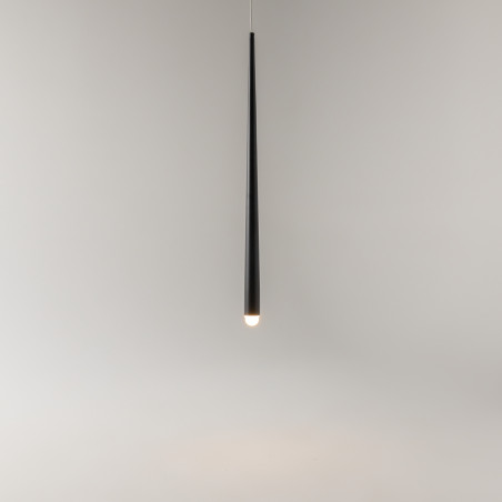 Lampa wisząca aluminiowa czarna MOD132PL-L6BK z serii Cascade - Lampy Maytoni