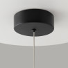 Lampa wisząca aluminiowa czarna MOD132PL-L6BK z serii Cascade - Lampy Maytoni