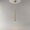 Lampa wisząca aluminiowa mosiężna MOD132PL-L6BSK z serii Cascade - Lampy Maytoni