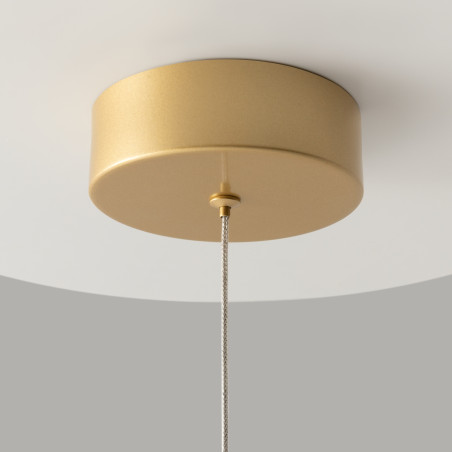 Lampa wisząca aluminiowa mosiężna MOD132PL-L6BSK z serii Cascade - Lampy Maytoni