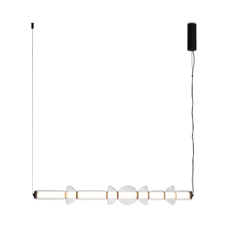Lampa wisząca szklana czarna MOD210PL-L39B3K z serii Cosmo - Lampy Maytoni