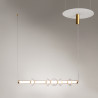 Lampa wisząca szklana mosiężna MOD210PL-L39BS3K z serii Cosmo - Lampy Maytoni