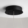 Lampa wisząca silikonowa czarna MOD242PL-L33BK z serii Curve - Lampy Maytoni