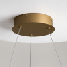 Lampa wisząca silikonowa mosiężna MOD242PL-L33BSK z serii Curve - Lampy Maytoni