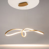 Lampa wisząca silikonowa złota MOD156PL-L52G4K z serii Curve - Lampy Maytoni