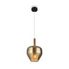 Lampa wisząca szklana czarna MOD271PL-01B4 z serii Duality - Lampy Maytoni
