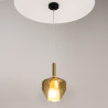 Lampa wisząca szklana czarna MOD271PL-01B4 z serii Duality - Lampy Maytoni