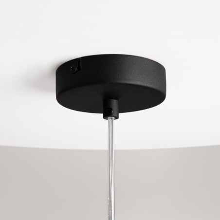 Lampa wisząca szklana czarna MOD271PL-01B4 z serii Duality - Lampy Maytoni