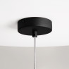 Lampa wisząca szklana czarna MOD271PL-01B4 z serii Duality - Lampy Maytoni