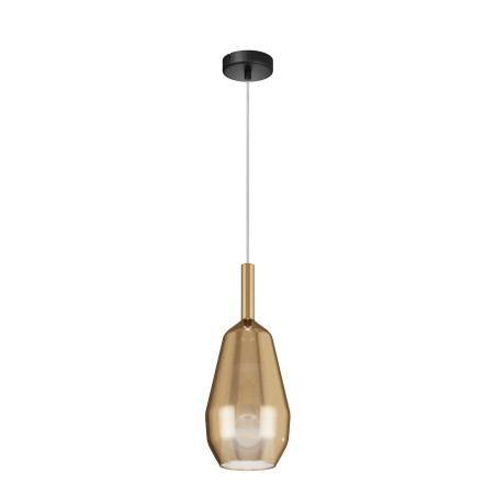Lampa wisząca szklana czarna MOD271PL-01B7 z serii Duality - Lampy Maytoni