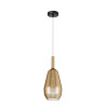 Lampa wisząca szklana czarna MOD271PL-01B7 z serii Duality - Lampy Maytoni