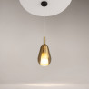 Lampa wisząca szklana czarna MOD271PL-01B7 z serii Duality - Lampy Maytoni