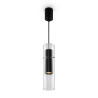 Lampa wisząca szklana czarna MOD326PL-01B z serii Dynamics - Lampy Maytoni