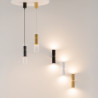 Lampa wisząca szklana czarna MOD326PL-01B z serii Dynamics - Lampy Maytoni