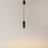 Lampa wisząca szklana czarna MOD326PL-01B z serii Dynamics - Lampy Maytoni
