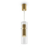 Lampa wisząca szklana złota MOD326PL-01MG z serii Dynamics - Lampy Maytoni