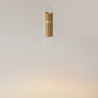 Lampa wisząca szklana złota MOD326PL-01MG z serii Dynamics - Lampy Maytoni
