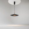 Lampa wisząca aluminiowa czarna MOD041PL-L15B3K1 z serii El - Lampy Maytoni