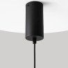 Lampa wisząca aluminiowa czarna MOD041PL-L15B3K1 z serii El - Lampy Maytoni