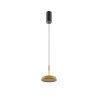 Lampa wisząca aluminiowa czarna MOD041PL-L15G3K z serii El - Lampy Maytoni