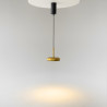 Lampa wisząca aluminiowa czarna MOD041PL-L15G3K z serii El - Lampy Maytoni