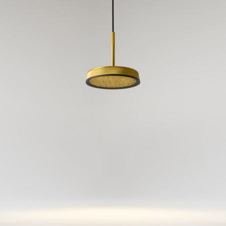 Lampa wisząca aluminiowa czarna MOD041PL-L15G3K z serii El - Lampy Maytoni