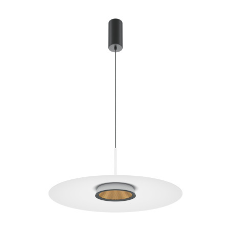 Lampa wisząca aluminiowa czarna MOD041PL-L15W3K1 z serii El - Lampy Maytoni