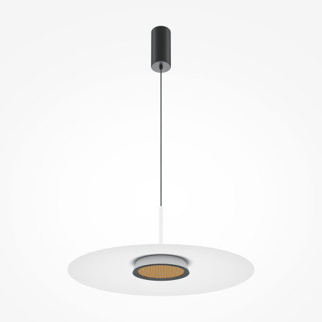 Lampa wisząca aluminiowa czarna MOD041PL-L15W3K1 z serii El - Lampy Maytoni