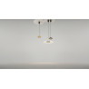 Lampa wisząca aluminiowa czarna MOD041PL-L15W3K1 z serii El - Lampy Maytoni