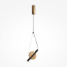 Lampa wisząca metalowa mosiężna MOD150PL-L5BS3K z serii Enigma - Lampy Maytoni