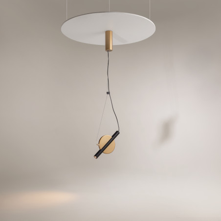 Lampa wisząca metalowa mosiężna MOD150PL-L5BS3K z serii Enigma - Lampy Maytoni
