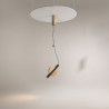 Lampa wisząca metalowa mosiężna MOD150PL-L5BS3K z serii Enigma - Lampy Maytoni