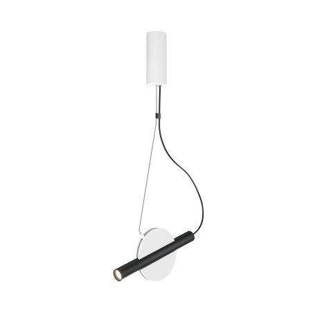 Lampa wisząca metalowa biała MOD150PL-L5W3K z serii Enigma - Lampy Maytoni
