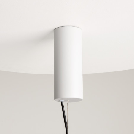 Lampa wisząca metalowa biała MOD150PL-L5W3K z serii Enigma - Lampy Maytoni
