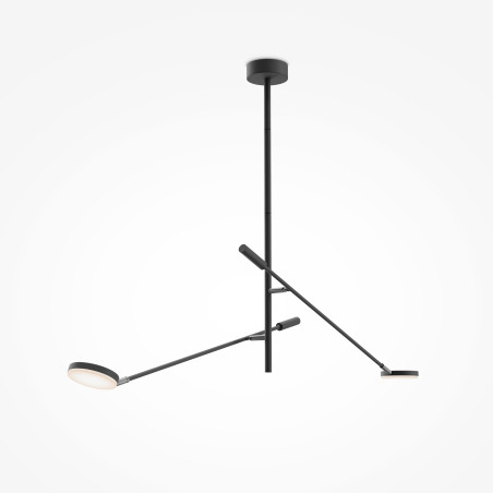 Plafon aluminiowy czarny MOD070CL-L15B3K1 z serii Fad - Lampy Maytoni