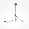 Plafon aluminiowy czarny MOD070CL-L15B3K1 z serii Fad - Lampy Maytoni