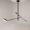 Plafon aluminiowy czarny MOD070CL-L15B3K1 z serii Fad - Lampy Maytoni