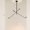 Plafon aluminiowy czarny MOD070CL-L15B3K1 z serii Fad - Lampy Maytoni